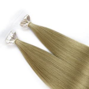 Europeo doble dibujado cabello humano 12A grado ruso Remy Virgen cutícula cinta invisible Ins cinta cruda en extensiones de cabello humano - Product Image 5