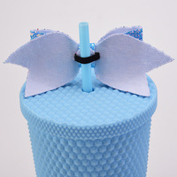 Accessoires populaires de tasse de Durian Topper moderne simple de paille d'arc pour des accessoires de barre de gobelet