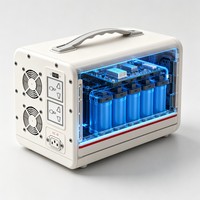 Station d'alimentation portable solaire SolarPower 1 kWh, générateur solaire 1000 Wh, batterie de secours LiFePO4 avec prise AC pour le camping en plein air et les camping-cars