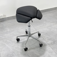 Chaise de salon commerciale Kaiselong L300 pour salons de coiffure et instituts de beauté avec cadre en aluminium et levage rotatif