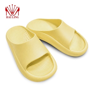Sandales tendance en EVA à plateforme épaisse, logo personnalisé, vente en gros, sandales unisexes, légères, décontractées, pantoufles - Product Image 1