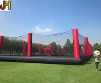Filet de paintball gonflable d'extérieur, 35 cm, pour sports de plein air