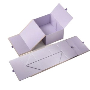 Caja de Regalo de Cartón Magnética de Alta Calidad Personalizada de Fábrica, Caja Plegable Tipo Libro con Impresión UV - Product Image 1