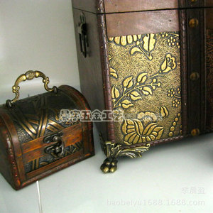 Pies de base grande Chengyu, muebles, caja de madera, esquina de murciélago, regalo, cuatro lados, - Product Image 3