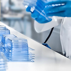 Plateau de stérilisation en plastique PETG/PET rigide thermoformé sur mesure pour emballage blister médical, certifié ISO13485 - Product Image 4