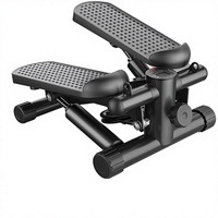 Mini marchepieds d'exercice avec bandes de résistance, machine à step portable pour la maison, entraînement complet du corps, capacité de 300 lb