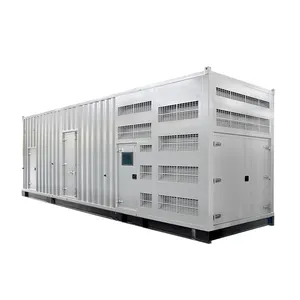 LETON power Ricardo 1375kva diesel generator power plant 3/1 phase 1100kw soundproof silent type diesel generator