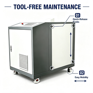 Souffleur à suspension pneumatique haute efficacité, ventilateur centrifuge 100 % sans huile ultra silencieux avec télécommande intelligente IoT - Product Image 2