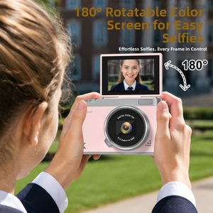 Cámara Digital CCD con Pantalla Giratoria 4K 50MP, Cámara Infantil con Pantalla LCD Giratoria de 2.4 Pulgadas - Product Image 2