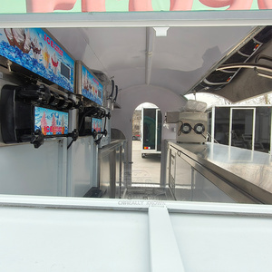 9.8ft Food Van Trailer Food Concession Trailer Juice Concession Trailer Outdoor Restaurant Food Truck Trailer Fully Equipped - Product Image 5