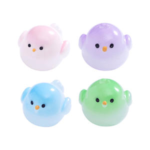 Miniatures <span class=keywords><strong>de</strong></span> poussins, décoration <span class=keywords><strong>de</strong></span> paysage en mousse, bricolage, boîte à surprises, accessoires pour porte-clés, mini figurines d'animaux en résine, ornements d'oiseaux - Product Image 5