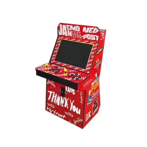 CGW Günstige Mini Arcade Joystick-Taste Münze Selector Kinder Spiel Maschine Aufrecht Münz Spiel Maschine