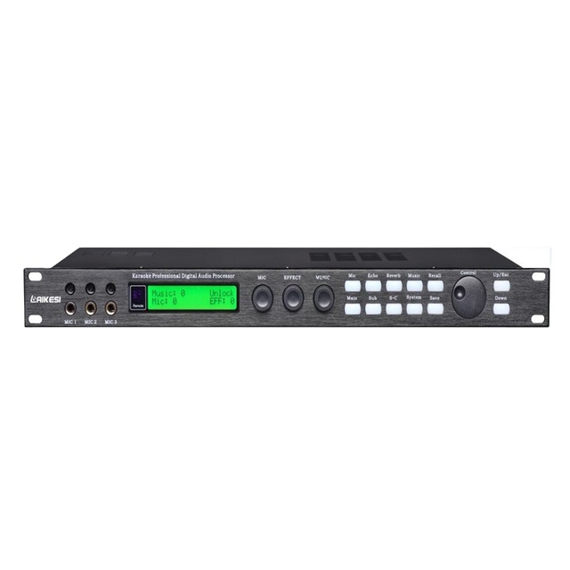 X5 Metal Digital Speaker Processor High Performance Karaoke Processor for KTV Rooms