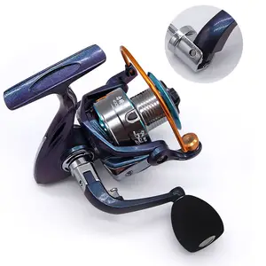 Gran oferta, modelo personalizado, carrete giratorio, pluma, carrete de pesca, manija de carrete, perilla, aparejos de pesca