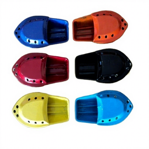 Jouets bateaux à vapeur en métal coloré 15cm LAXMANS d'Inde Putt Putt Boat - Product Image 1