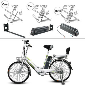 48V 52V 21Ah 24.5Ah Silverfish batería de litio Ebike 20Ah 23.2Ah 28Ah para R8 <span class=keywords><strong>Janobike</strong></span> E20 bicicleta eléctrica plegable con cargador - Product Image 4