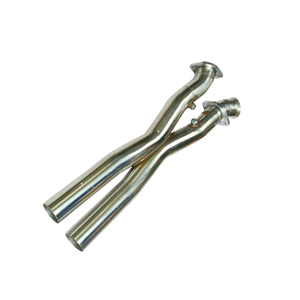 Collecteur d'échappement en acier inoxydable, tuyau en X pour Chevrolet <span class=keywords><strong>Corvette</strong></span> C6 LS2 LS3 6.0L 6.2L 7.0L 2005-2013 - Product Image 2