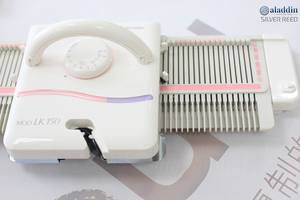 Agents de <span class=keywords><strong>recrutement</strong></span> Machines à tisser à main pour débutants pour usage domestique Machine à tricoter pour roseau argenté LK150 - Product Image 4