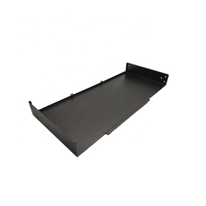 Boîtier de châssis en tôle thermolaquée, découpe laser, pliage, fabrication pour instrument de contrôle industriel - Product Image 3