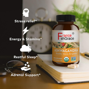 Fabricant en gros de compléments d'ashwagandha pour une relaxation saine et une amélioration de l'humeur, 90 capsules végétariennes d'ashwagandha - Product Image 3