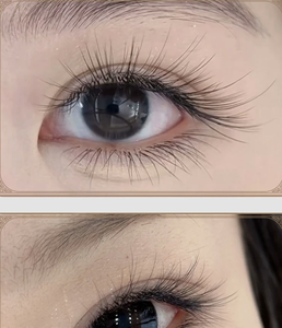 ต่อขนตาแบบเส้นต่อเส้น รูปทรง W 2D-8D  แบบ YY 3D 4D 5D 6D 7D 8D Clover Lashes  รับผลิตแบรนด์ส่วนตัว - Product Image 4