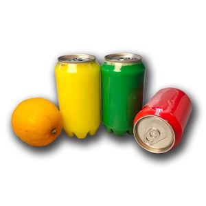 transparent PET Can food grade pet can for juice