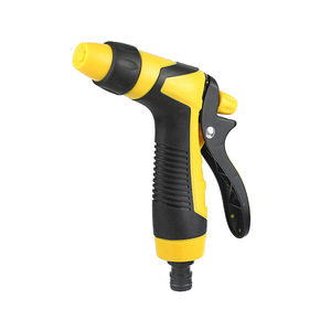 Car Washer Water Gun Plastic <b>Handle</b> Yellow Manual Operation Household Car Washing Garden Use - Product Image 3