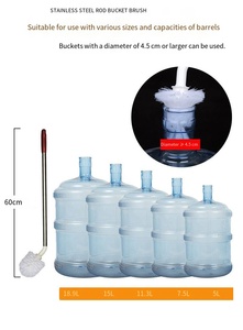<strong>Bottle</strong> <strong>Brush</strong> Large Container Long Handle Purified Water Bucket Keg Cleaning <strong>Brush</strong> Other Household Keg Cleaning <strong>Brush</strong> - Product Image 6