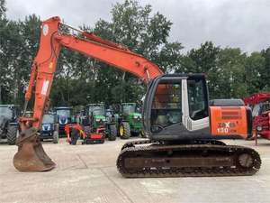 Excavadora de cadenas Hitachi ZX130 usada, duradera, de 12 toneladas, con motor, en venta - Product Image 6