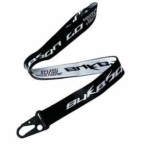 Custom Woven Embroidered Polyester Braided Neck Strap Promotional Personalized Eco-Friendly Breakaway <b>Safety</b> Buckle Lanyard - Product Image 2