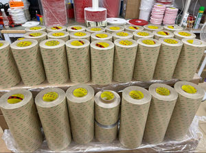 Nastro Adesivo Acrilico Bifacciale 468MP, Carta Transfer Autoadesiva, Spessore 0,13mm, 12 Pollici X 60 Iarde, Adesivo Resistente al Calore - Product Image 3