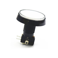 Tombol Plastik Chilong Diameter 65mm dengan Tepi Miring untuk Aksesori Mesin Game Arcade
