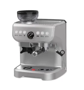 Fohu máquina de café caseiro, eletrodomésticos 3 em 1 bomba manual espresso 15bar pressão espresso cappuccino