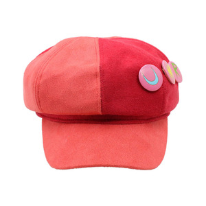 หมวกนิวส์บอยสีแดง <span class=keywords><strong>Umaru</strong></span> Doma ขายส่ง หมวกแฟชั่นอนิเมะคอสเพลย์ หมวกปรับขนาดได้สำหรับงานปาร์ตี้แต่งกาย - Product Image 2