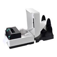 Imprimante d'étiquettes à transfert thermique SVOTON 110 mm, imprimante de codes-barres de bureau USB, machine à étiquettes d'expédition, compatible multiplateformes