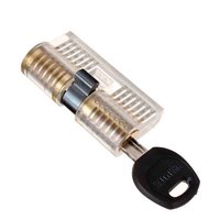 Transparent Coupe Vue Intérieure de Cadenas de Pratique Pick Serrure Formation Compétences Choix pour Débutant
