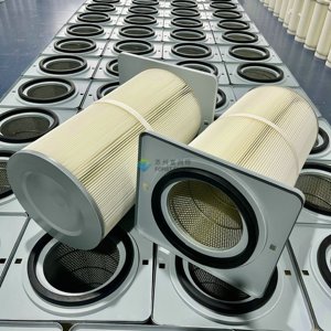 Màng Lọc Khí PTFE Phản Lực Xung Xếp Li Bằng Polyester Hiệu Quả Cao Bộ Lọc Bụi Cát - Product Image 4