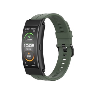 16mm Witdth Armband gürtel für Huawei Band B3 Zubehör Armband für Huawei <span class=keywords><strong>TalkBand</strong></span> B6 Sport Silikon Uhren armband - Product Image 2