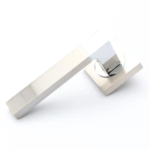 Poignée de levier de <span class=keywords><strong>porte</strong></span> intérieure de sécurité européenne de prix usine pour les portes en bois - Product Image 4