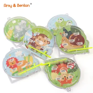 Animals Party Favour Puzzle promozionale Toys Mini Game Toy flipper Maze Games for Kids