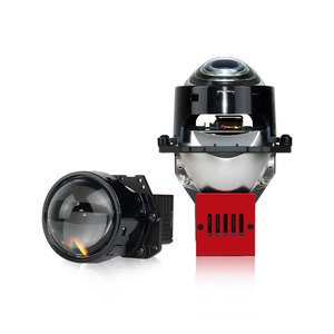 LELANPU Fari Universali con Lente Proiettore Laser, Lampadine HID e LED per Auto, Compatibili con <span class=keywords><strong>Civic</strong></span>, Camry, <span class=keywords><strong>Corolla</strong></span> - Product Image 1