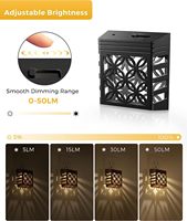 ZHILAI Mini Lampe LED Moderne avec Capteur de Luminosité, Intensité Réglable, à Brancher, Économe en Énergie pour Chambre d'Enfant et Escaliers