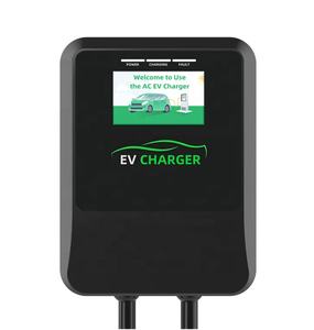 7KW 11KW 22KW <span class=keywords><strong>Wallbox</strong></span> Tipo 2 EV Cargador de pared 32A 400V Estación de carga de CA <span class=keywords><strong>Punto</strong></span> de carga para cargador de uso doméstico - Product Image 2