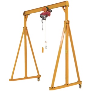 Grue à portique mobile compacte de 10 tonnes à prix abordable avec moteur et boîte de vitesses - Product Image 2
