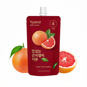 Gelée de konjac sans sucre, saveur orange, riche en fibres, marque privée, pour soutenir la santé digestive, aide naturelle à perdre du poids et brûler les graisses. - Product Image 1