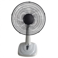Ventilador de Pie y de Mesa 2 en 1 de 16 Pulgadas, Ventilador Eléctrico de Rotación Reversible para Hogar y Oficina, Alta Velocidad