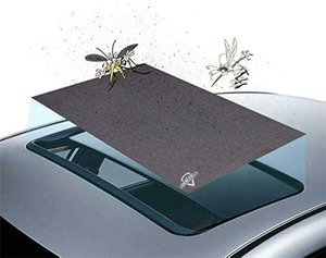 Toit ouvrant magnétique pour voiture Pare-soleil en maille respirante pour <span class=keywords><strong>camping</strong></span> de nuit Protection solaire UV lors du stationnement en voyage - Product Image 3