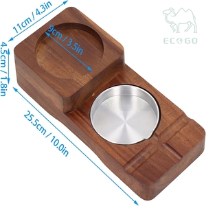Luxury Men Gift Portable Custom <b>Car</b> Smoking Cigarette Storage Tray Wooden Cigar Ashtray with Wine Bottle Holder - Product Image 4
