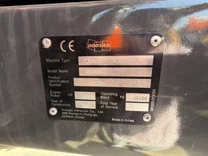 รถขุดมือสอง Doosan DX360LC สภาพการทำงานดี ระบบไฮดรอลิกเชื่อถือได้ เหมาะสำหรับงานก่อสร้าง - Product Image 2