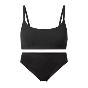 Femmes Français <span class=keywords><strong>Bustier</strong></span> <span class=keywords><strong>Maillot</strong></span> De Bain Corset Style Petite Poitrine Push Up Lisse Dentelle Garniture Longline Shaper Beachwear - Product Image 6